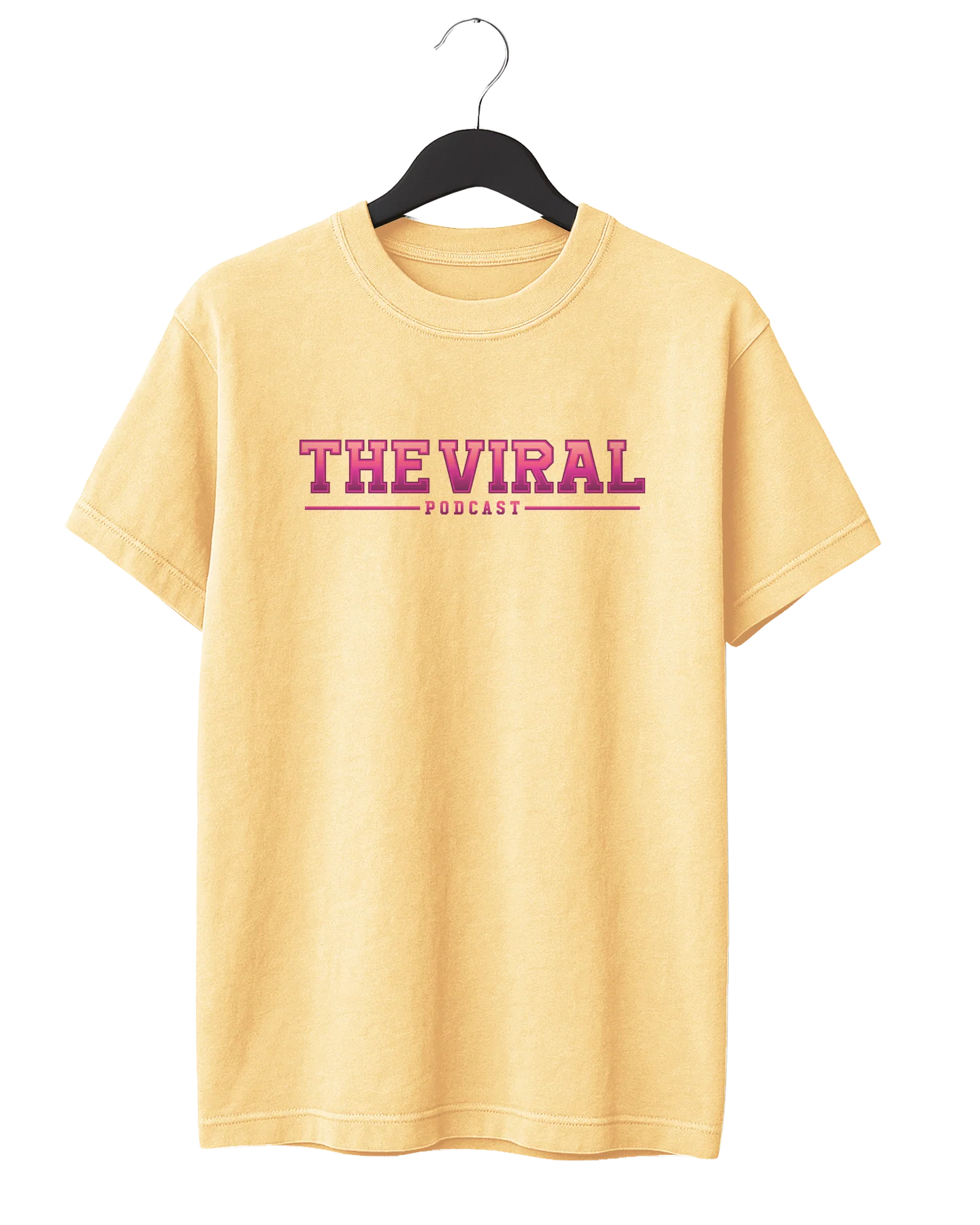 Pink The Viral Podcast T-Shirt - Image 4