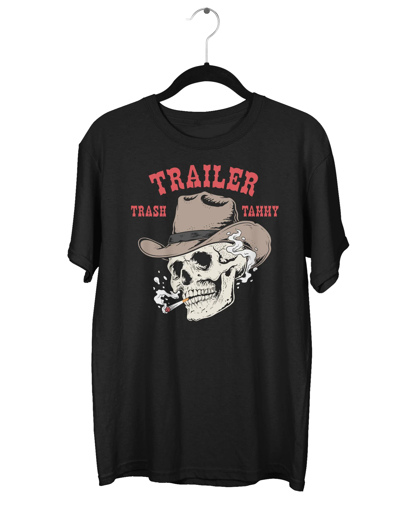 Skull Cowboy T-Shirt - Image 4